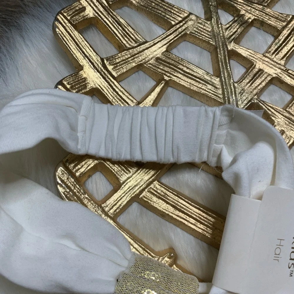 Kardashian Kids Hair Sequin Gold Headband
